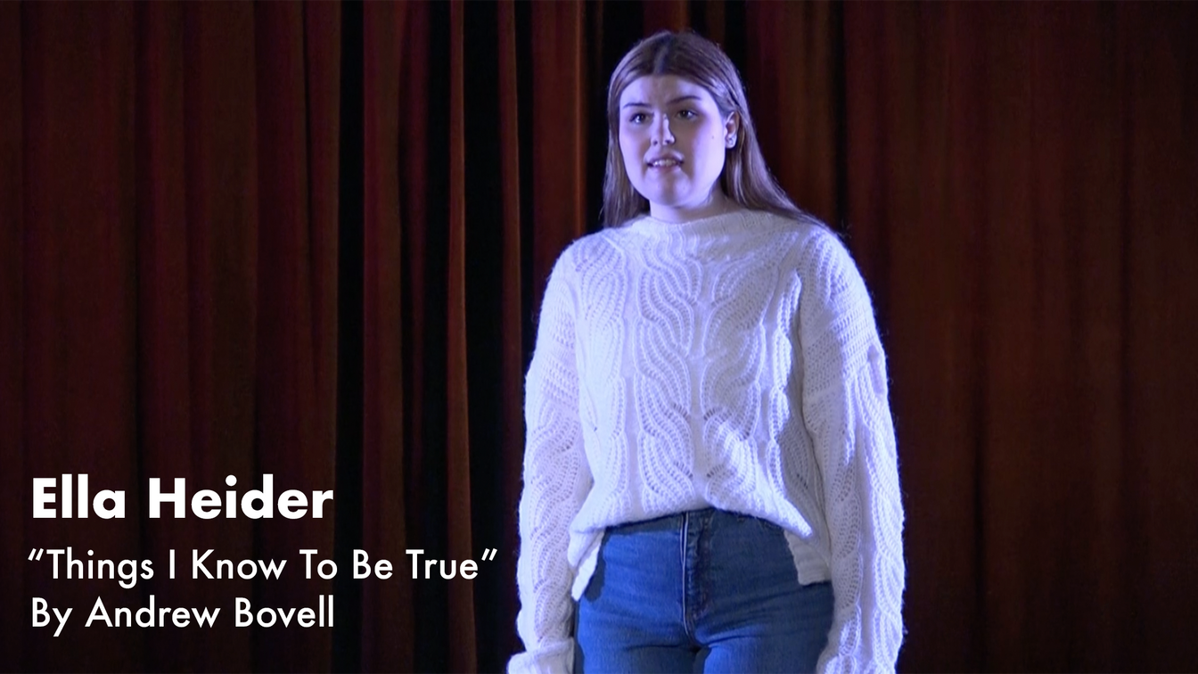 Ella Heider: Things I Know to be True
